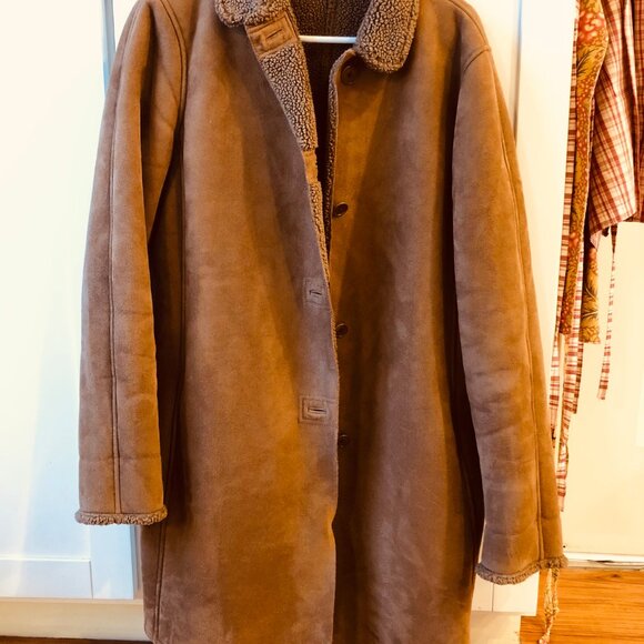 Lands End Women's Brown Coat Small - Picture 5 of 8